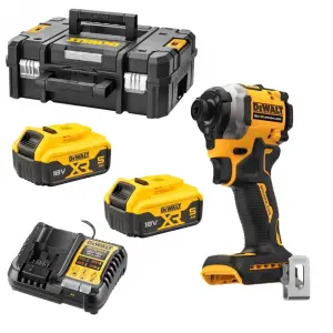 Dewalt DCF850P2T Kömürsüz Çift Akülü Darbeli Tornavida 18V 5.0Ah