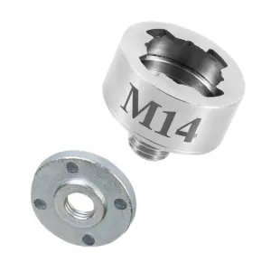 Volartan X-LOCK Adaptör M14 – Avuç Taşlama İçin XLOCK Dönüştürücü Başlık PUL HEDİYELİ