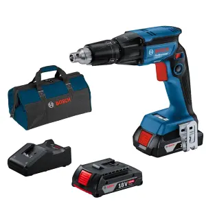 Bosch GTB 185-LI Çift Akülü 2 Ah Alçıpan Vidalama Makinesi