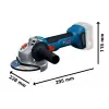 Bosch GSR 18v-45 + Bosch GWS 18v-8 + Bosch GBH 18v-22 3x4.Ah Set 0615A5007L