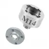 Volartan X-LOCK Adaptör M14 – Avuç Taşlama İçin XLOCK Dönüştürücü Başlık PUL HEDİYELİ