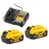 DeWalt DCB1104 Şarj Cihazı ve 2 Adet 18V 5Ah XR Akü Seti