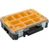 Dewalt TSTAK Organizer (su sıçramalarına karşı korumalı IP54, şeffaf, darbeye dayanıklı polikarbonat kapak, 10 farklı boyutta, 7,8 litre, TSTAK sistemi ile uyumlu)