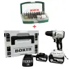 Börth SPS-1521 Akülü Mandrelli Matkap2x3.0Ah+Bosch 36PUçSeti