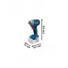 Bosch Profesyonel Gds 18V-350 4 Ah Çift Akülü Darbeli Somun Sıkma Makinesi 06019M5021