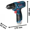 Bosch GSR 120-LI Akülü Delme Vidalama Makinesi (2 x 2,0 Ah Akü)