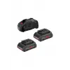 Bosch Procore 18V Starter Kit 2x4 0Ah + Gal1880 Cv - 1600A016GF