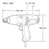 Makita 6951 Darbeli Vidalama