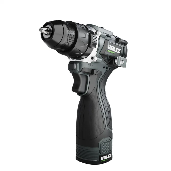 Voltz VZDR-16I Akülü Darbeli Maktap - 50NM - Kömürsüz - Ağır Hizmet - 10 mm Metal Mandren - LED Işık - Aya