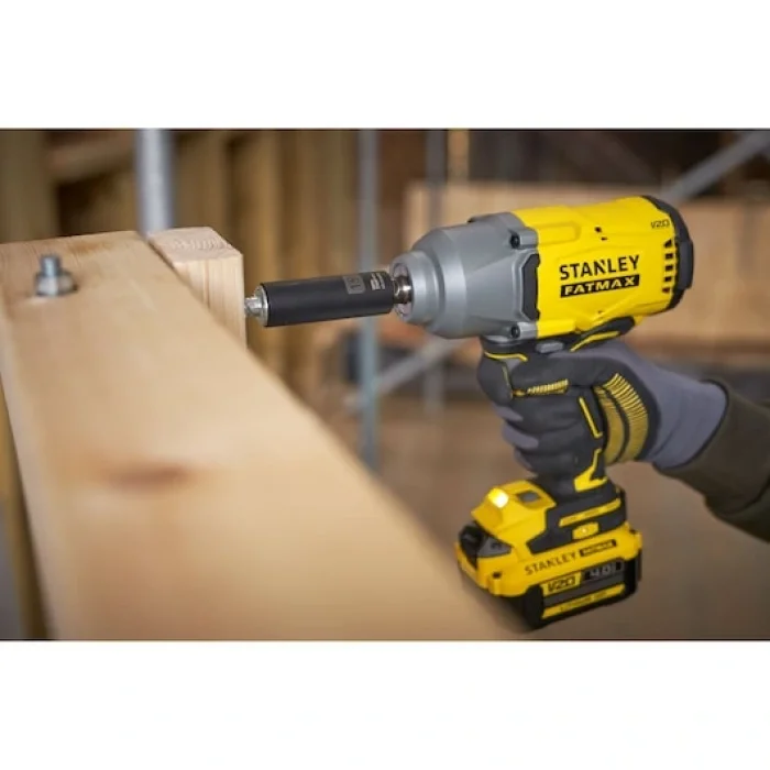 Stanley Fatmax SFMCF940 20V Akülü Kömürsüz Somun Sıkma 950Nm 2×4.0Ah Fatmax Akü+Şarj