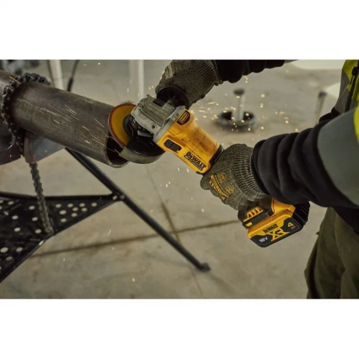 Dewalt DCG407 18V XR 4.0Ah Tek Akülü Kömürsüz Taşlama Makinesi