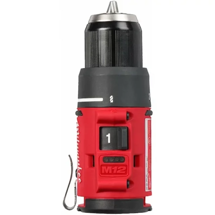 Milwaukee M12 BLDDRC-201BRF 12V Çift Akülü Şarjlı Vidalama Kömürsüz Motor