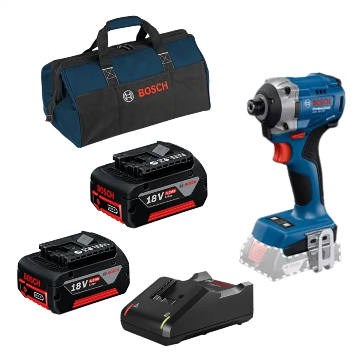 Bosch GDR 18V-215 Darbeli Somun Sıkma 2 X 4AH 18V