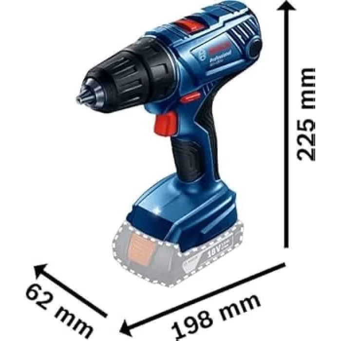 Bosch Gsr 180-li Akülü Delme Vidalama (2x3.0Ah)