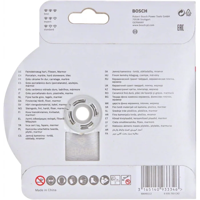 Bosch Professional Elmas Kesme Diski Standart