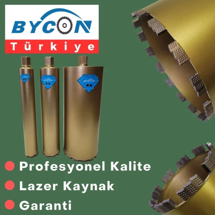 BYCON BYCON62-450 Profesyonel Karot Ucu 62x450 mm Lazer Kaynak