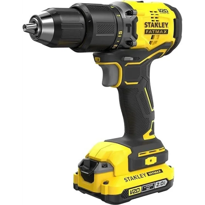 Stanley SBD715D2K-TR 18V 2.0Ah Çift Akülü Kömürsüz Darbeli Matkap
