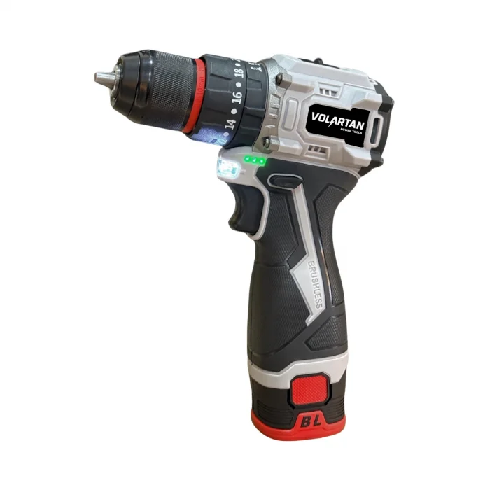 Volartan Delta VTX-1010 Kömürsüz Akülü Darbeli Vidalama 2x2.0Ah 16.8V 2.0Ah