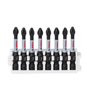 Bosch 8xPZ2 Impact Control Vidalama Ucu Paketi 8 Parça