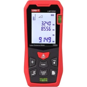 Unı-T LM100A Lazer Metre Mesafe Ölçer 100 Metre