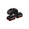 Bosch 18V Başlangıç seti 2x5.0 Ah + GAL 1880CV