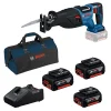 Bosch GSA 185-LI Akülü Panter Testere 5 Ah x 3 adet