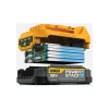 Dewalt DCG407E2T 18V XR POWERSTACK Kömürsüz Taşlama Makinesi Seti (Çift Akülü + TSTAK Çanta)