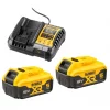 DeWalt DCB1104 Şarj Cihazı ve 2 Adet 18V 5Ah XR Akü Seti