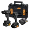 Dewalt Mclaren DCK22222MP2T Akülü İkili Set DCD86M + DCF86M (5,0 Ah Çift Akülü)