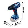 BOSCH GSR 180-LI SOLO (AKÜ VE ŞARJ ALETİ DAHİL DEĞİLDİR)