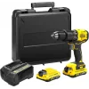 Stanley SBD715D2K Şarjlı Kömürsüz Darbeli Matkap 18V 2.0 Ah