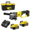 Stanley SFMCG400B 18V Fatmax V20 Avuç Taşlama 125MM 2x4Ah