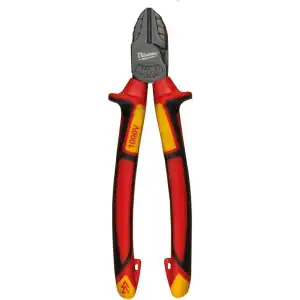 Milwaukee T4932464568 Ağır Hizmet Tipi Vde Elektrikçi, Izoleli Yan Keski 180mm