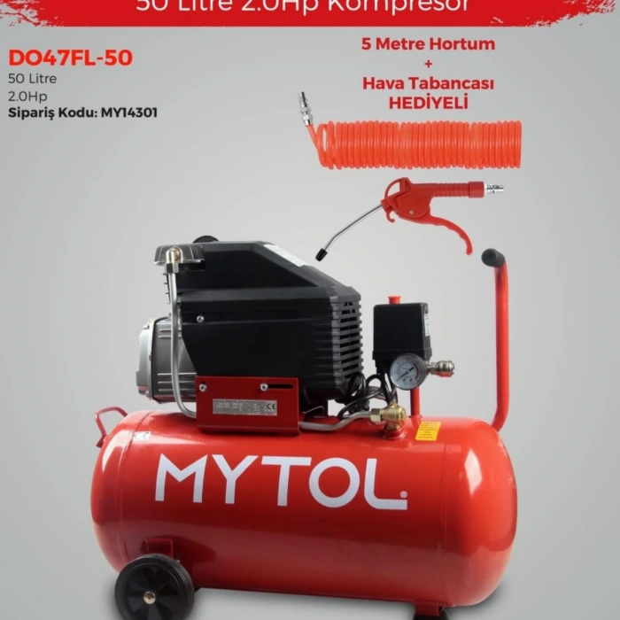MYTOL D047FL-50 2 HP 50 LT HAVA KOMPRESÖRÜ