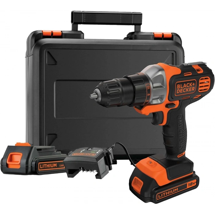 Black+Decker MT218KB Çift Akülü 1.5 Ah Matkap