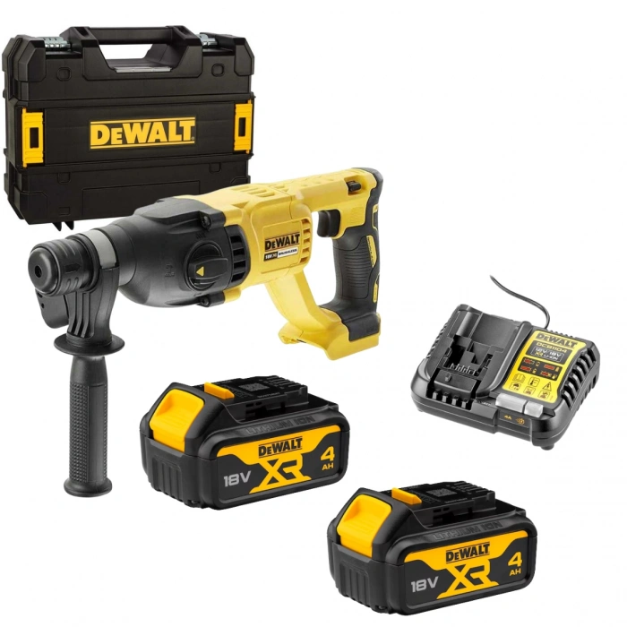 DeWalt DCH133M2 18V 4.0Ah Li-Ion SDS Plus Kırıcı Delici (2 Akü + Şarj Cihazı + Çanta)