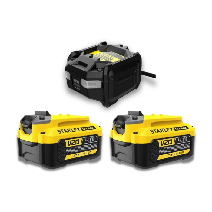 Stanley Fatmax SFMCF940 20V Akülü Kömürsüz Somun Sıkma 950Nm 2×4.0Ah Fatmax Akü+Şarj