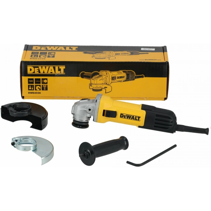 Dewalt DWE4036-QS Avuç Taşlama No-Volt 750W 115Mm