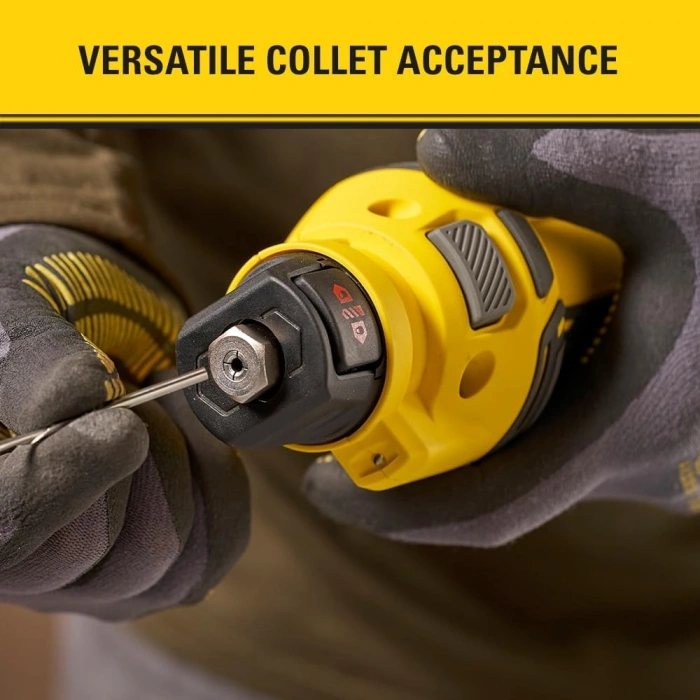 STANLEY FATMAX V20 SFMCE200B-XJ 18V Alçıpan Frezesi 26.000 Dev/Dk, LED, Ayarlanabilir Derinlik, 3,2/4/6,4 mm Uçlar