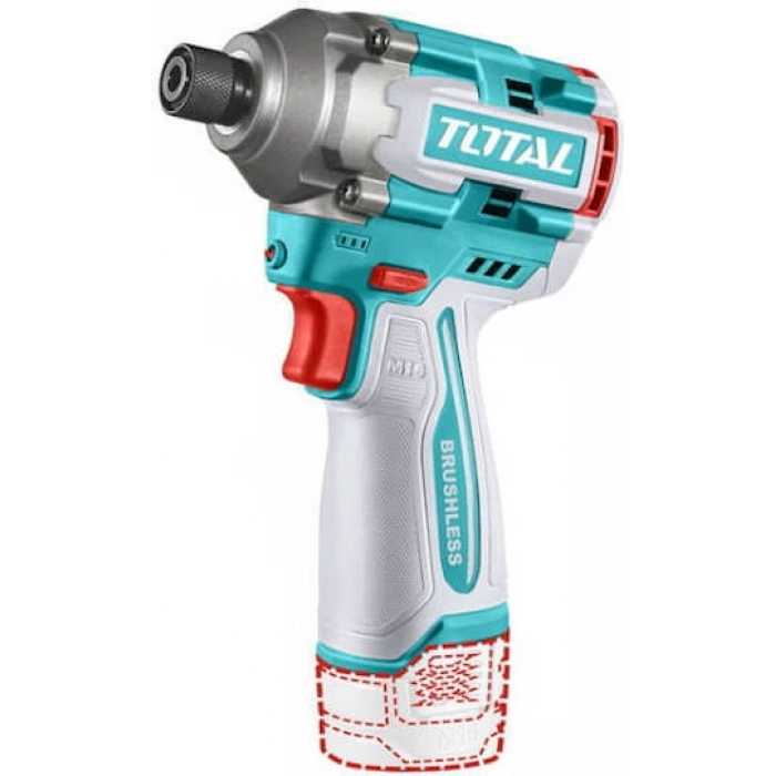 TOTAL TIRLI16178E LI-ION AKÜLÜ KÖMÜRSÜZ DARBELİ VİDALAMA