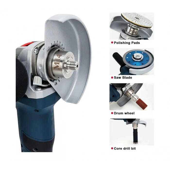 Volartan X-LOCK Adaptör M14 – Avuç Taşlama İçin XLOCK Dönüştürücü Başlık