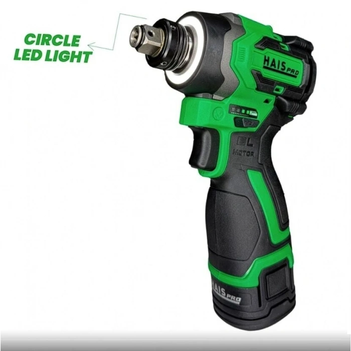 Haispro RB-SD1608W Profesyonel Vidalama Somun Sıkma 16 V 2.0 Ah Çift Akü