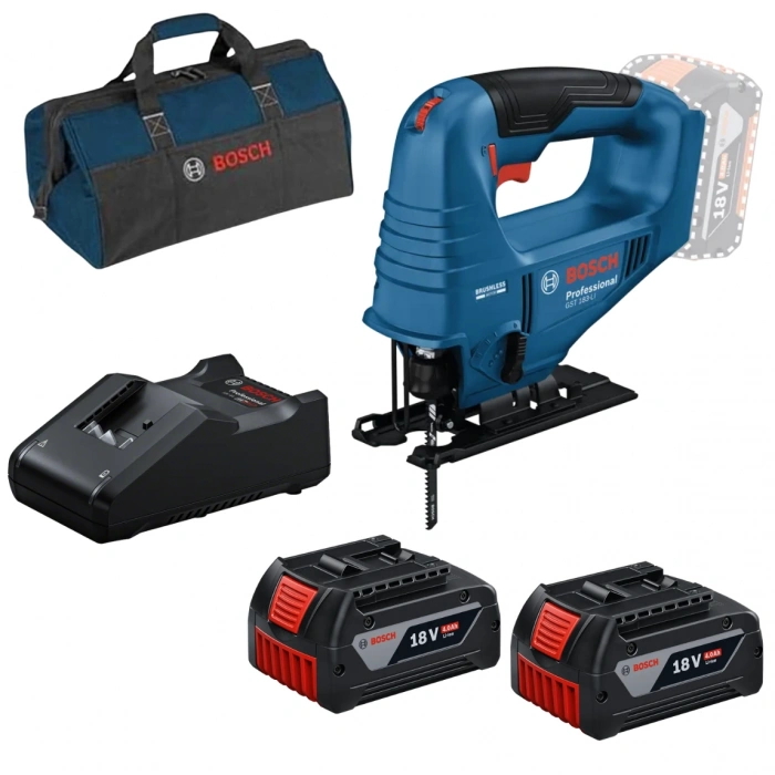 Bosch Gst 183-LI 4.0 Ah Çift Akülü Dekupaj Testere