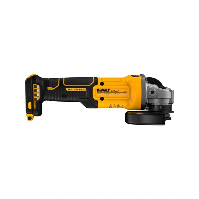Dewalt DCG407NT 18V Kömürsüz 125MM Avuç Taşlama (Aküsüz)