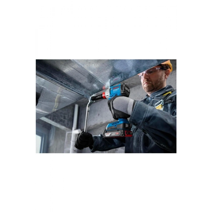 BOSCH GDX 18V-285 Çift Akülü Darbeli Somun Sık 2*2 AH AKÜ