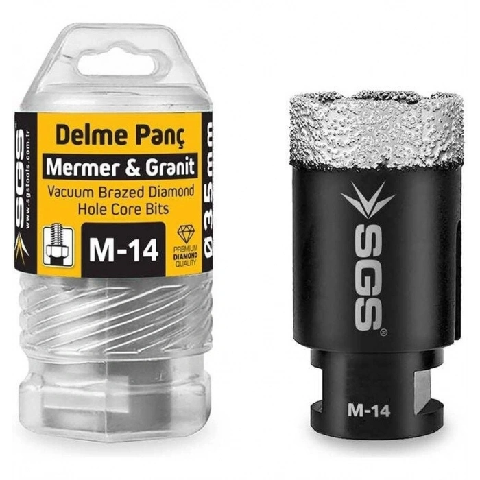 SGS Mermer & Granit Delme Panç M14 - 6 mm