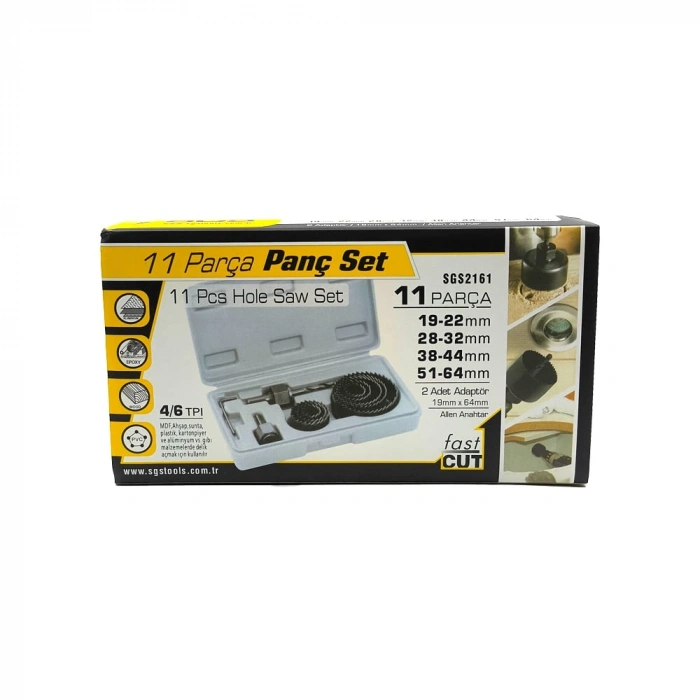 SGS Panç Seti 11 Parça SGS2161