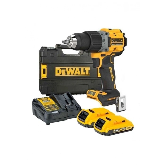 Dewalt DCD800D2T-QW Çift Akülü Kömürsüz Vidalama