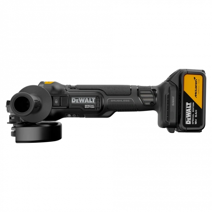 Dewalt DCG45MP2T McLaren F1 18 V 125 mm Çift Akülü 5 Ah Taşlama Makinesi