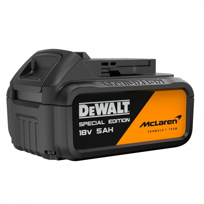 Dewalt DCG45MP2T McLaren F1 18 V 125 mm Çift Akülü 5 Ah Taşlama Makinesi
